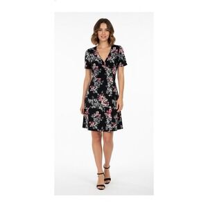 🔥White House Black Market 🤑REVERSIBLE Floral All-Occasion MidLength Dress$120